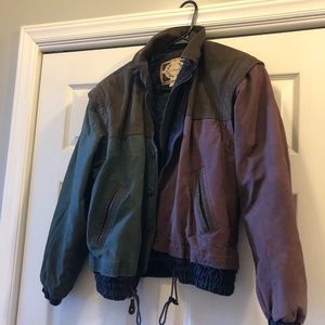 Paris Sport Club Heavy Leather Jacket